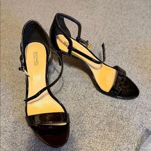 Michael Kors Glossy Black Heels